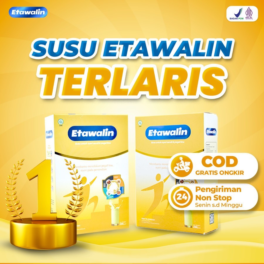 

PROMO 1 BOX SUSU ETAWALIN - Susu Etawalin Paket Sembuh Susu Sendi Atasi Radang Sendi Nyeri Tulang Cegah Osteoporosis Osteoartritis Pengeroposan Tulang Susu Kambing Etawa Kesehatan Susu Bubuk Murni Original Ettawa 100% Ori Susu Asam Urat 23