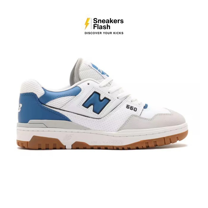 Asli & Ready NEW BALANCE 550 V1 White Sepatu Casual Pria - Bb550Esa