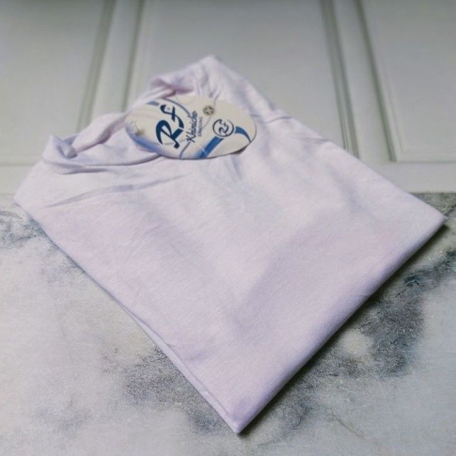 MANSET BAJU WANITA TANGAN PENDEK / INNER MANSET DALAMAN BAJU MUSLIM - Putih, XXL