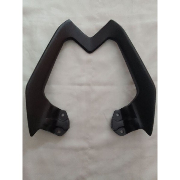 BEHEL BEGEL MIO M3 Mio M3 125 Hitam Polish silver PEGANGAN JOK BELAKANG MOTOR PLANGER PLENGER PELENG