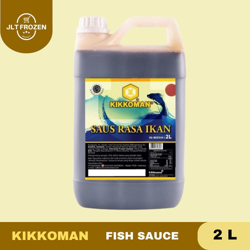 

Kikkoman Fish Sauce / Kecap Rasa Ikan / Saus Kecap Ikan - 2L Jerigen