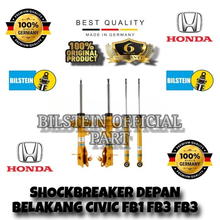 SHOCKBREAKER DEPAN BELAKANG HONDA CIVIC FB1 FB2 FB3 ORI BILSTEIN