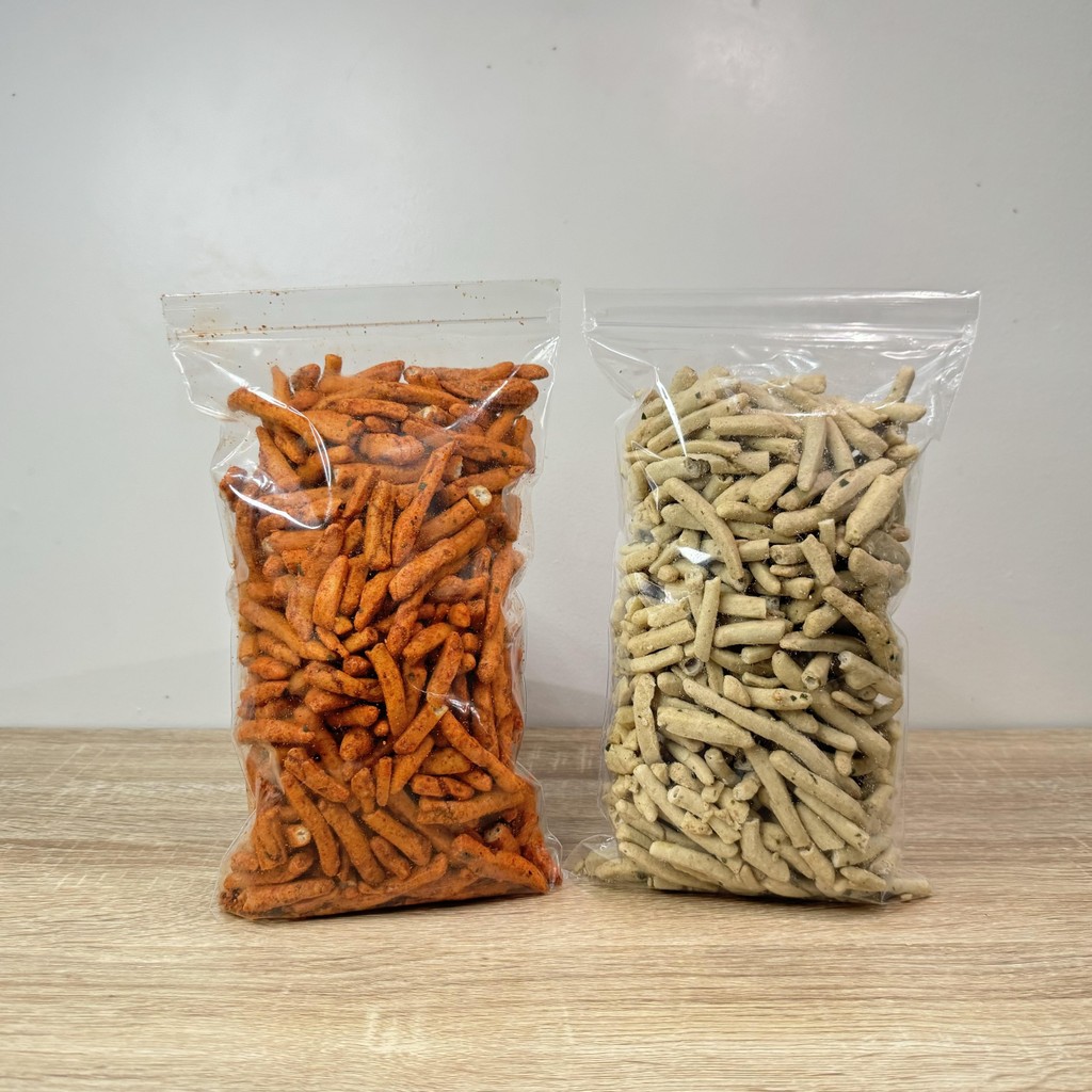 

Cemilan Basreng Pedas Asin Daun Jeruk 500gram Original Food Snack