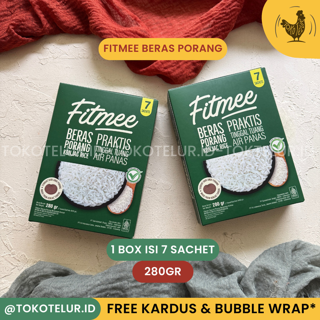 

Fitmee - Beras Porang Shirataki (Konjac Rice)