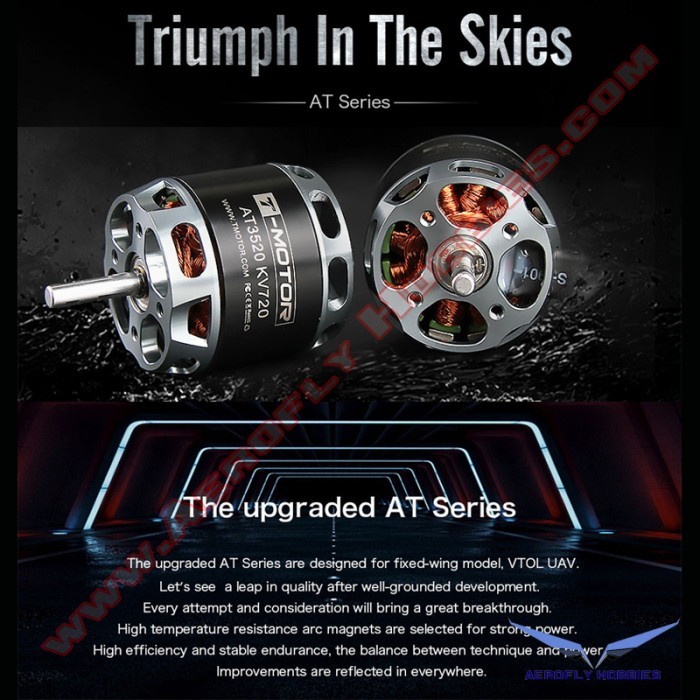 T-Motor AT3520 KV850 Brushless Motor for Skywalker X8 Aerial Mapping