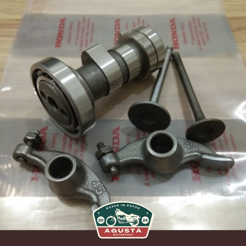 Paket Noken As Camshaft Platuk Klep Payung Klep Supra GN5 KFM Supra Fit Legenda Grand Revo Supra X P