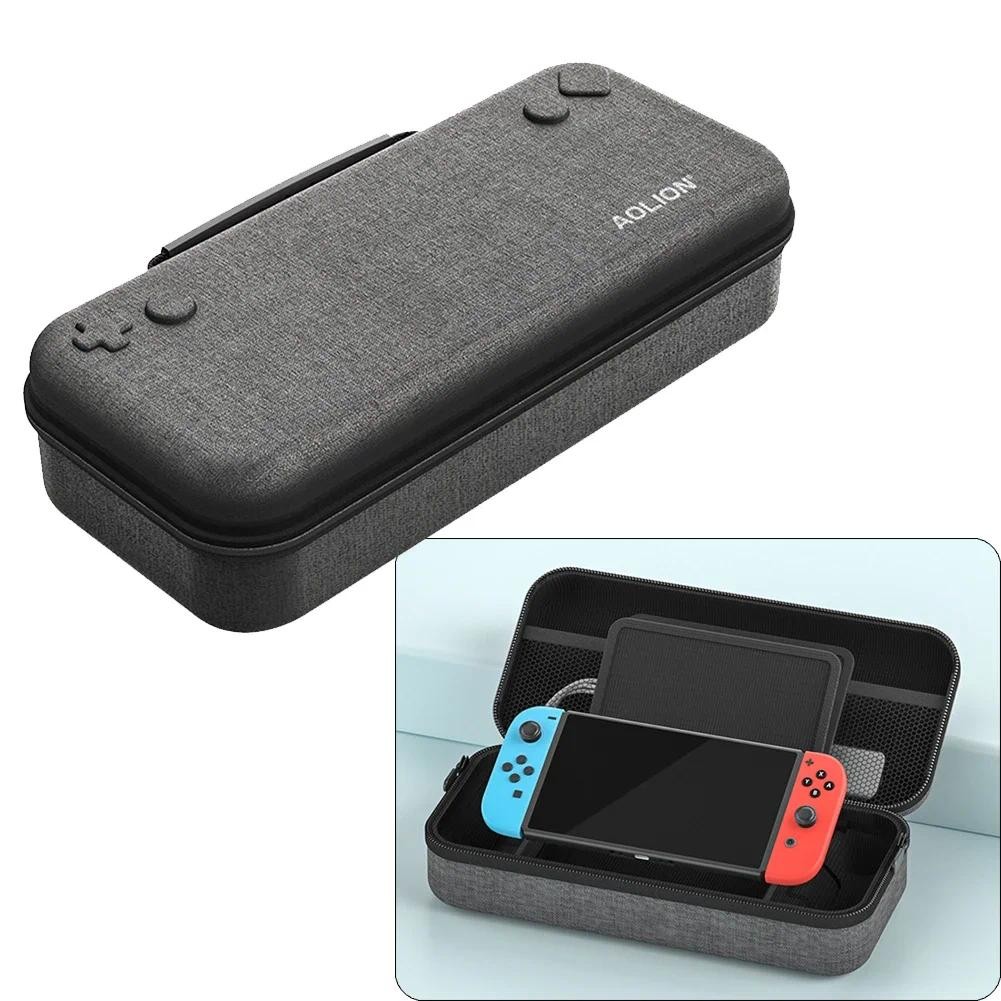 

Hard Shell Protective Pouch Hard Storage Bag for Steam Deck / Switch OLED Waterproof Case Cover Bag Game Accessories