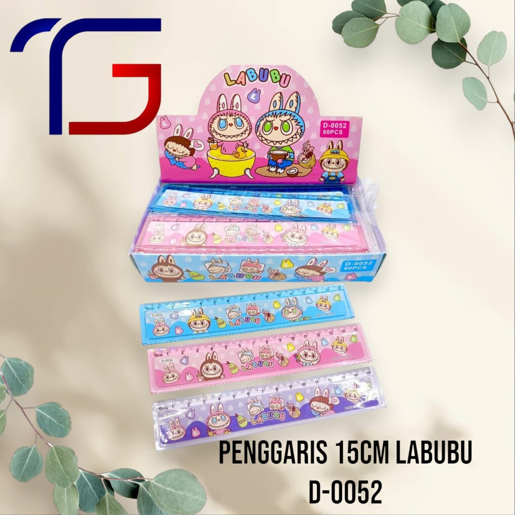 

Labubu Penggaris Plastik 15cm D-0052 Fancy