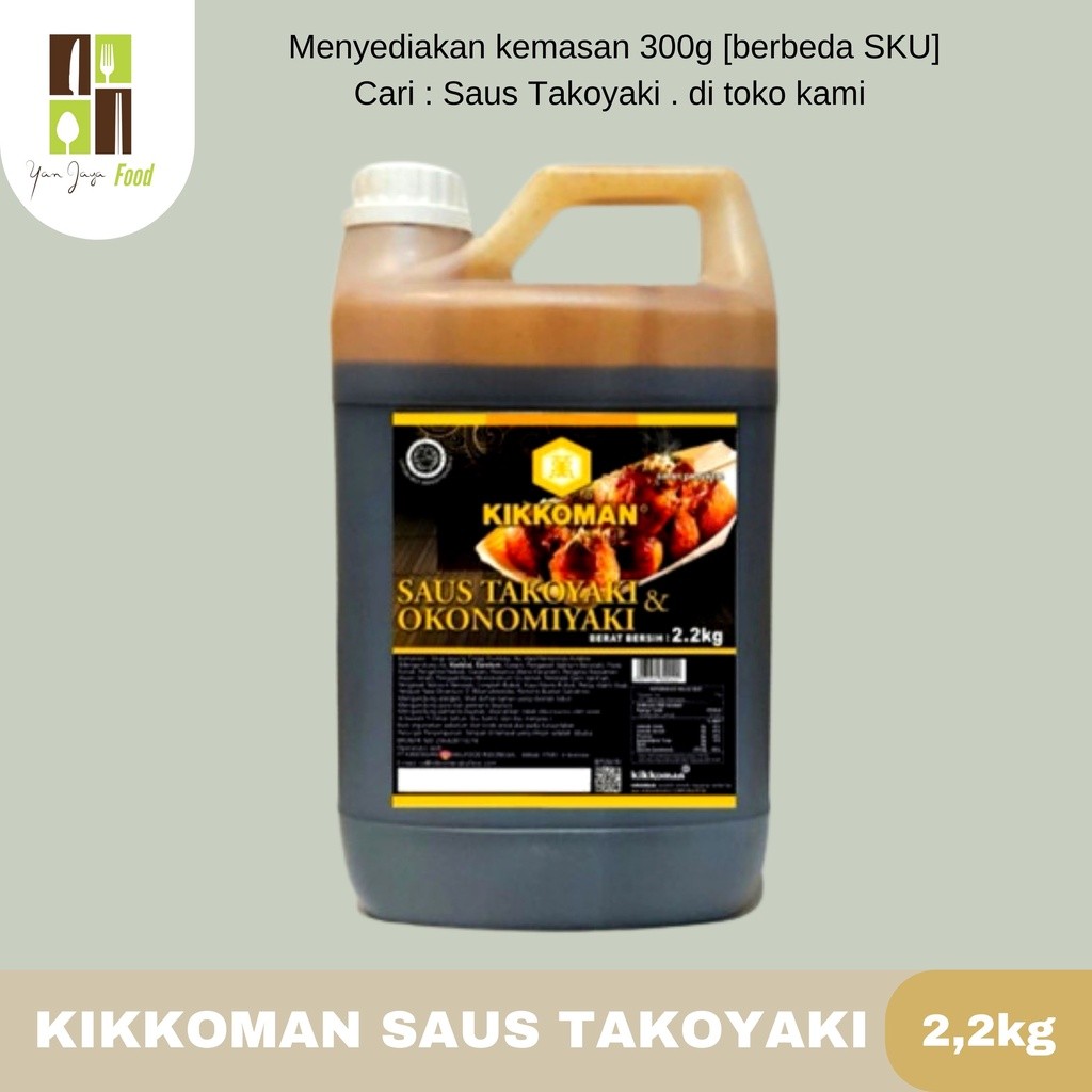

Kikkoman Saus Takoyaki&Okonomiyaki 2,2KG