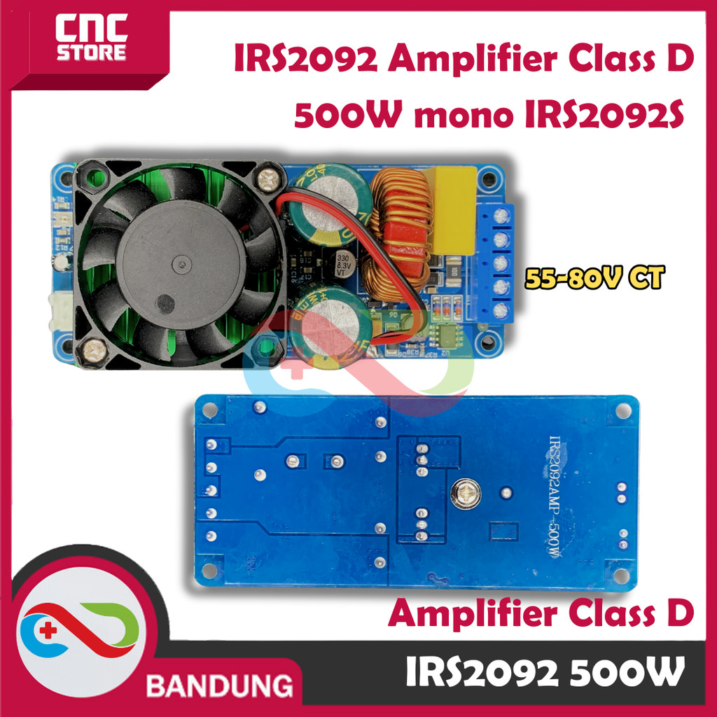 IRS2092 Amplifier Class D 500W mono IRS2092S 500W Class D Amplifier