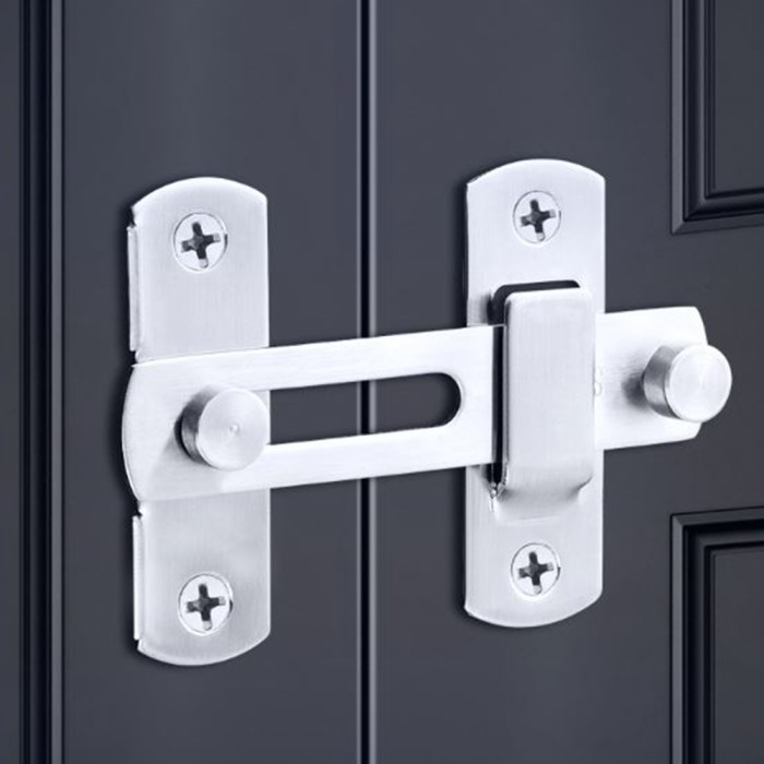 Grendel Kait Kunci Pintu Lipat Partisi Pagar Geser Lurus Barang Unik