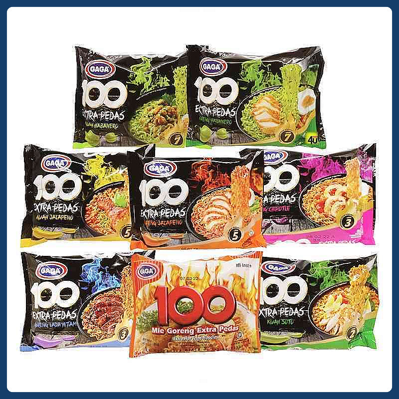 

[Bisa COD] (1 PCS) Mie Gaga Jalapeno Gaga 100 Extra Pedas 85 gram