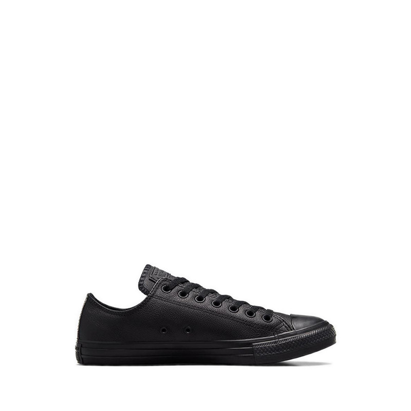 Promo Flash - Converse CTAS Tonal Leather Men's Sneakers - Black Mono - Barman Mart