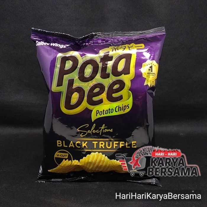 

SNACK POTABEE POTATO CHIPS SELECTIONS BLACK TRUFFLE 65GR
