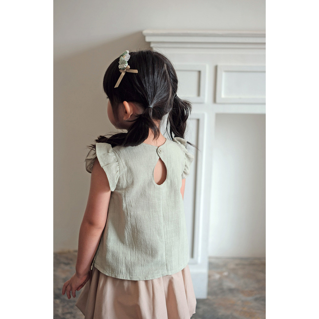 RB Gempita Kimono Batik Blouse - Atasan Batik Anak Perempuan Baju Batik Anak Baju Batik Anak