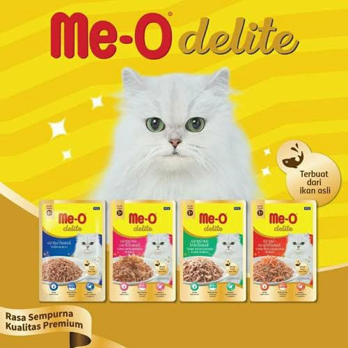 makanan basah Meo ME-O Delite Pouch 70gr  cat food