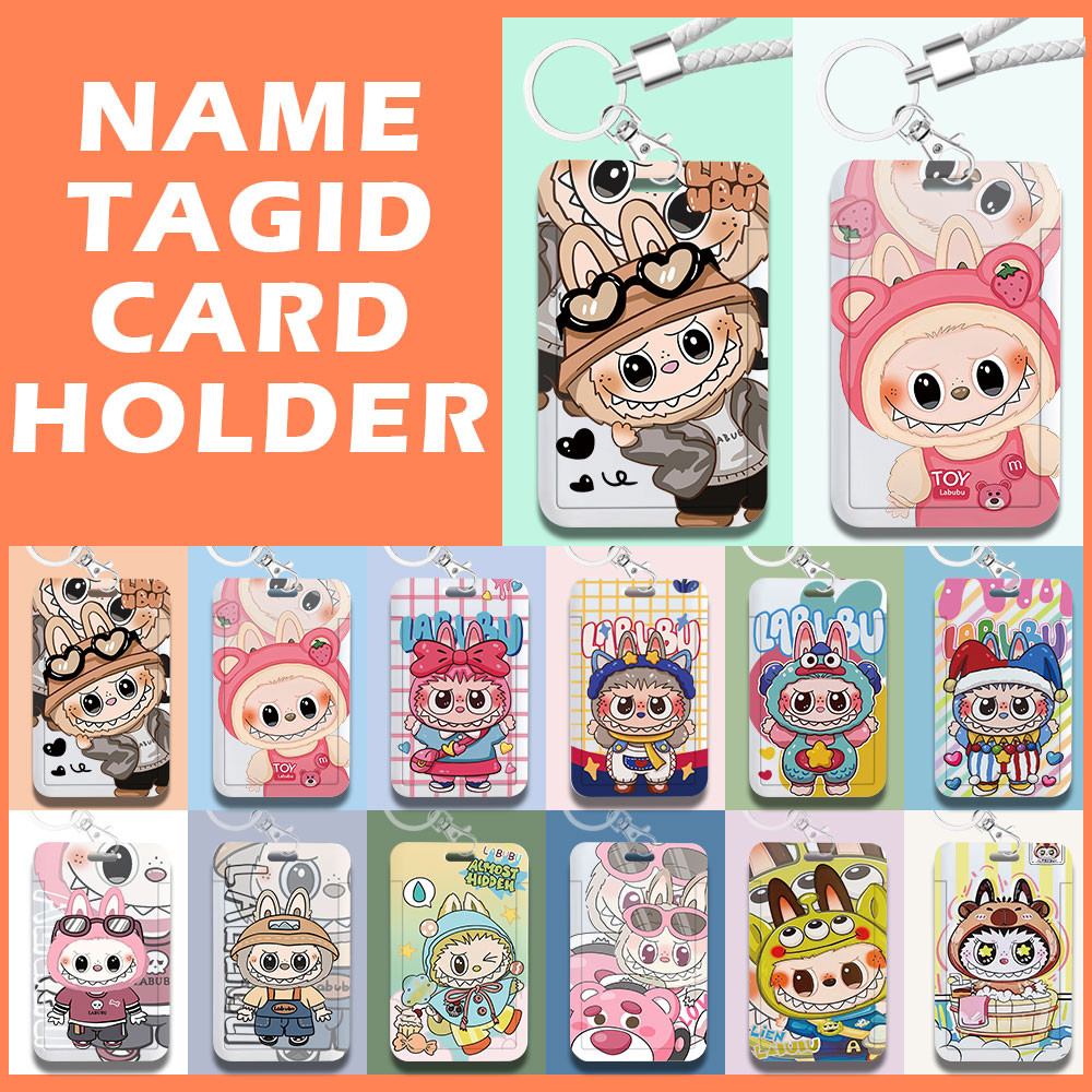 

ID CARD HOLDER MOTIF Trendy clothing LABUBU PHOTOCARD PHOTO CARD