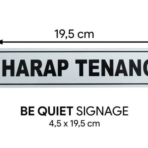 

JUAL LABEL STICKER SEMI PLAT SAFETY K3 HARAP TENANG
