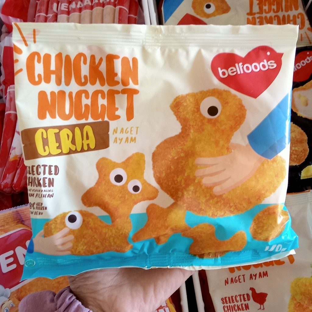 

Belfoods Chicken Nugget Ceria 170gr