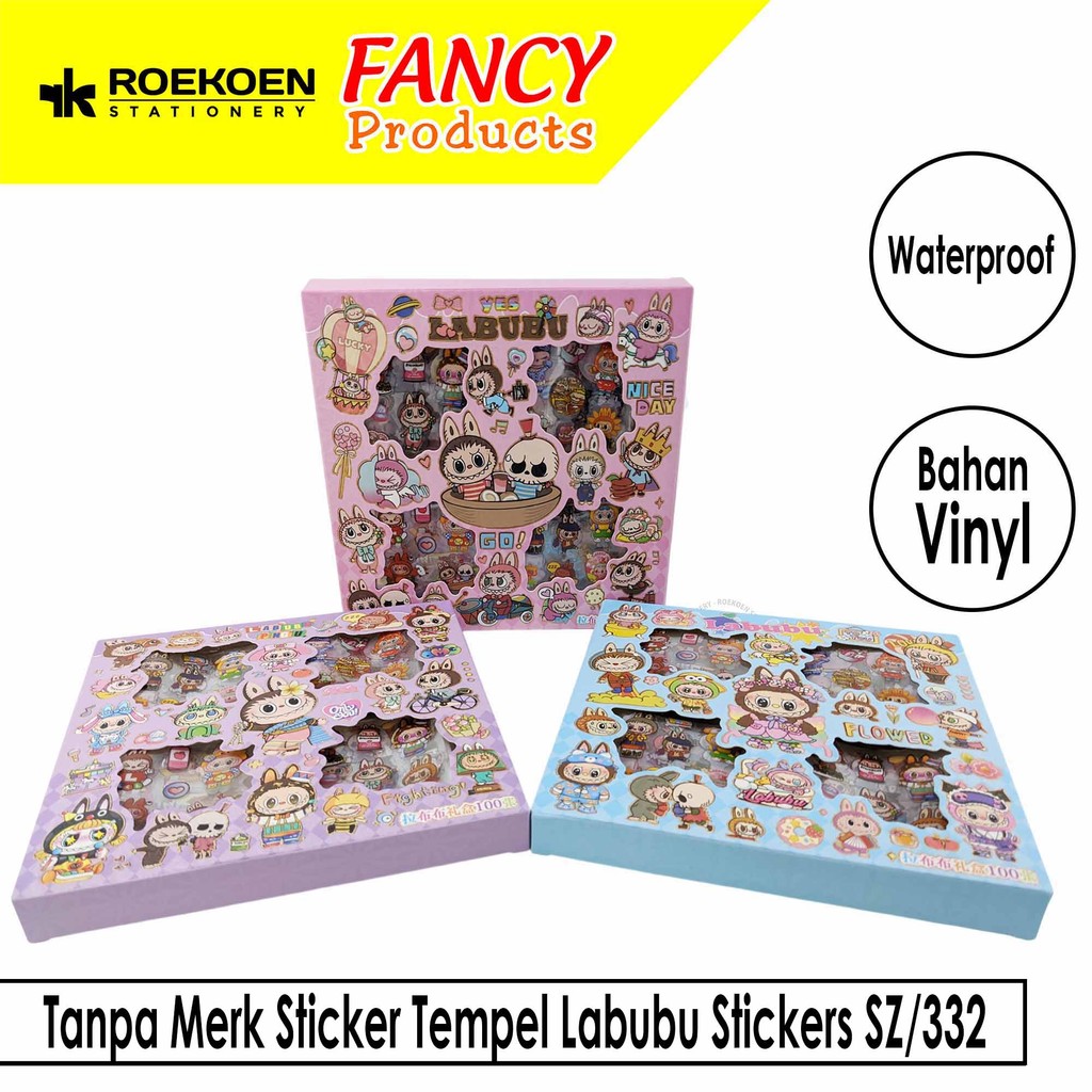 

Tanpa Merk Sticker Tempel Labubu Stickers SZ/332