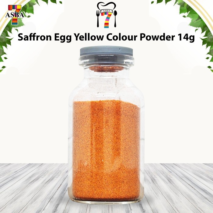 

ASBA SAFFRON EGG YELLOW 14GR