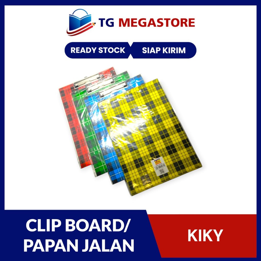 

Kiky Clipboard / Papan Jalan Dua Sisi