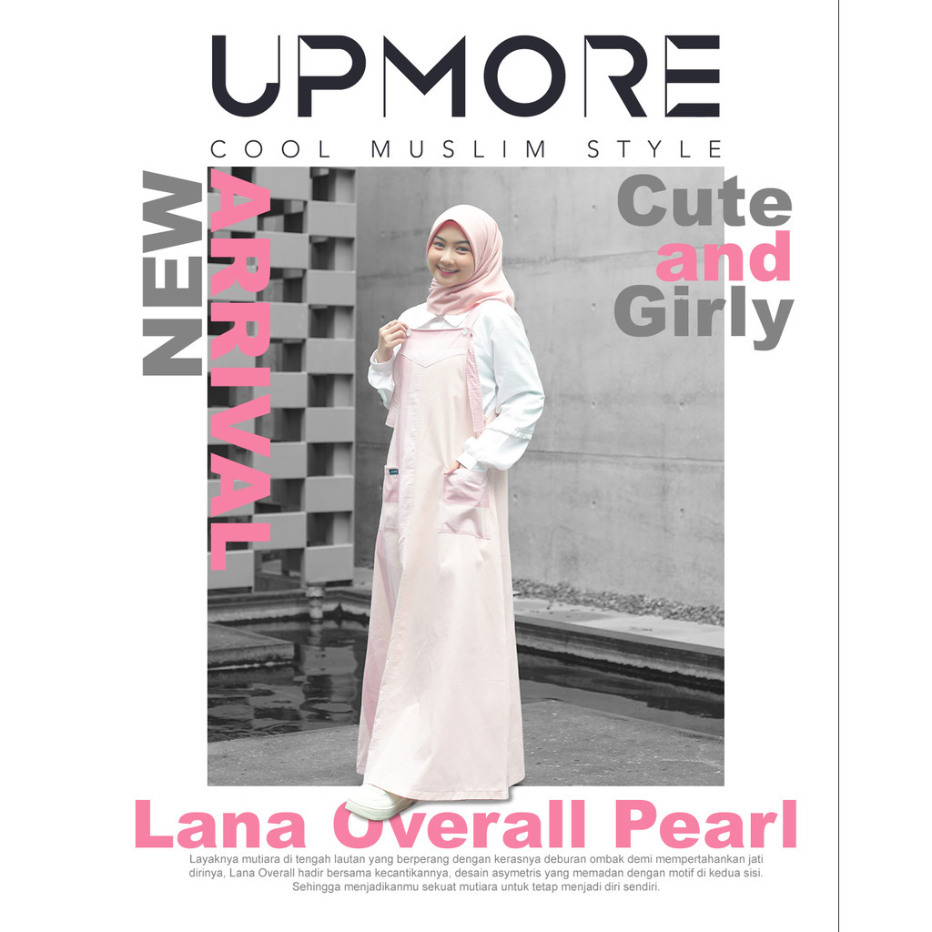 UPMORE Gamis Dewasa Lana Overall