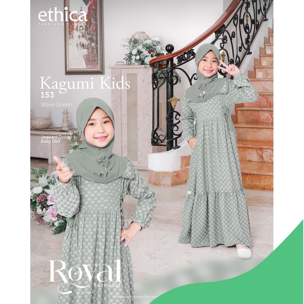 Gamis Anak Perempuan Series Kagumi Kids 153 Brand Eticha
