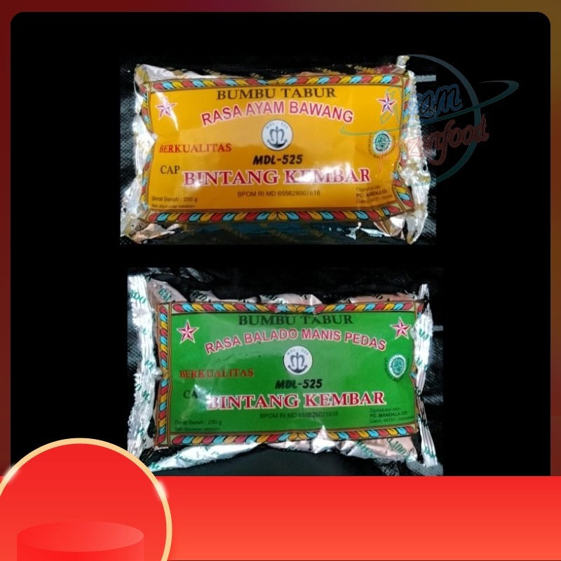 

Bumbu tabur bintang kembar 250g