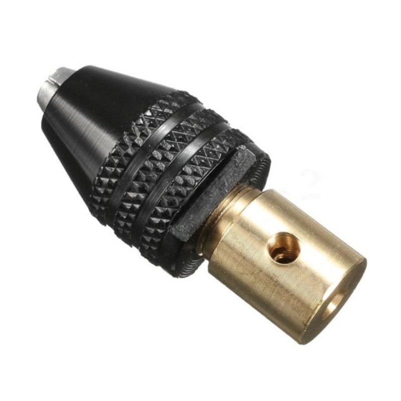 Chuck Mata Bor Mini Grinder Mesin Tuner Kepala HEX Adapter 0.3-3.5 mm
