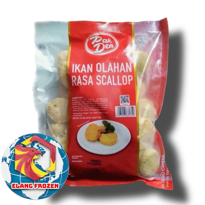 

Pak Den Scallop Ikan 500gr