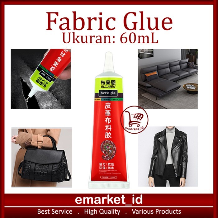 Fabric Glue / Lem Kain Kulit / Serbaguna Multifungsi