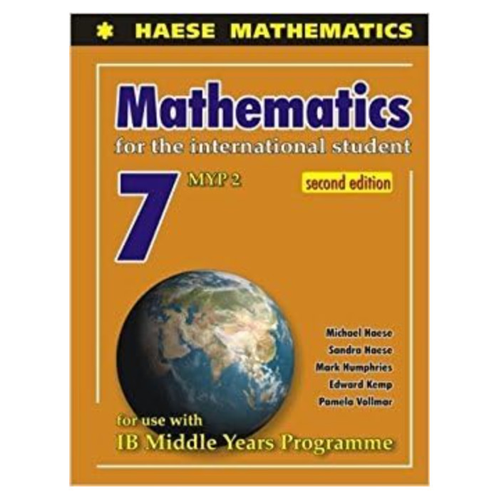 

mathematics for the international student 7 myp 2 2nd edition - Black and white