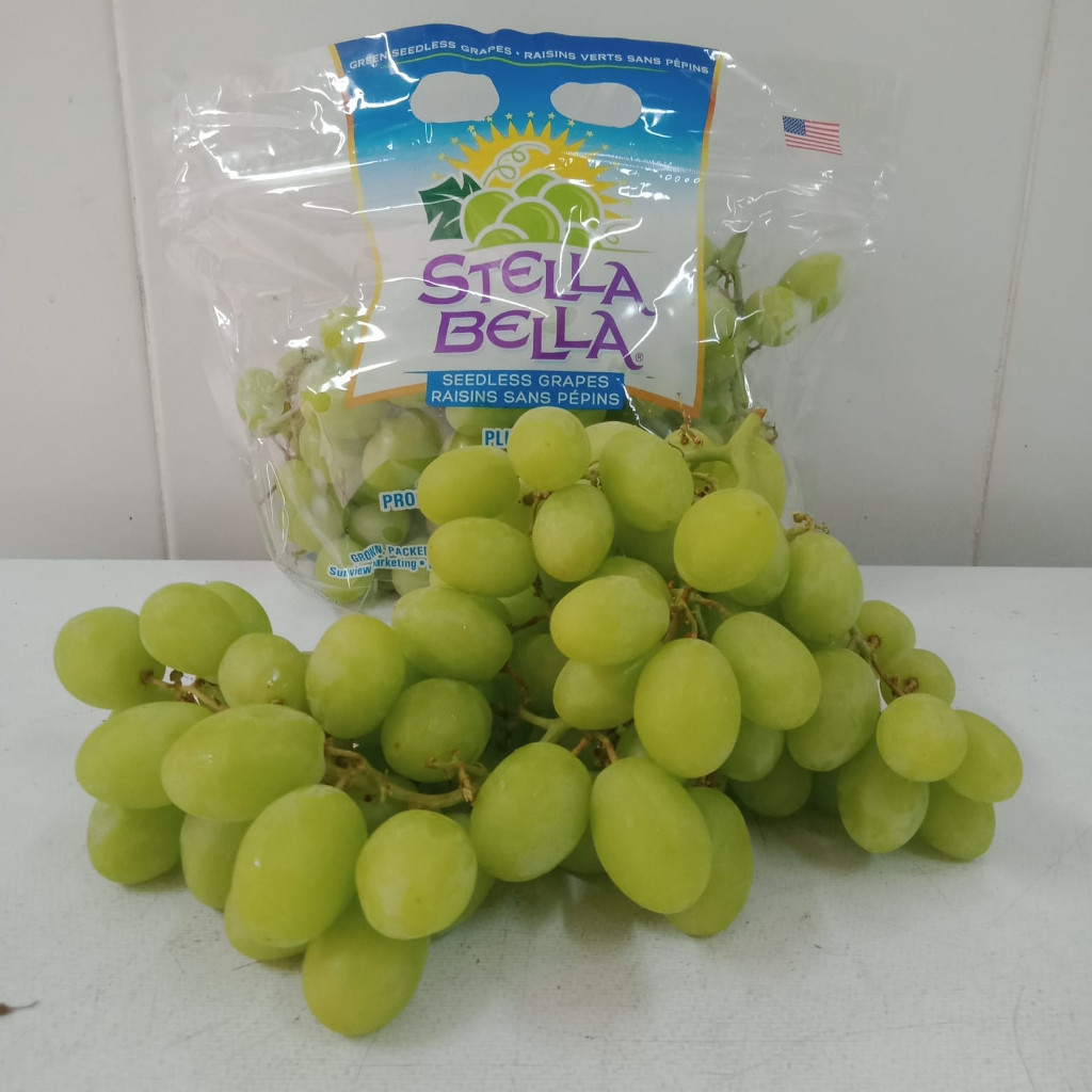 

ANGGUR HIJAU TANPA BIJI / SEEDLESS GREEN GRAPES