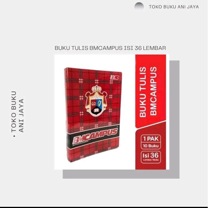 

BUKU TULIS MMCAMPUS 1PCS ISI 38LEMBAR BERKUALITAS Kertas Sekolah Kantor Paper