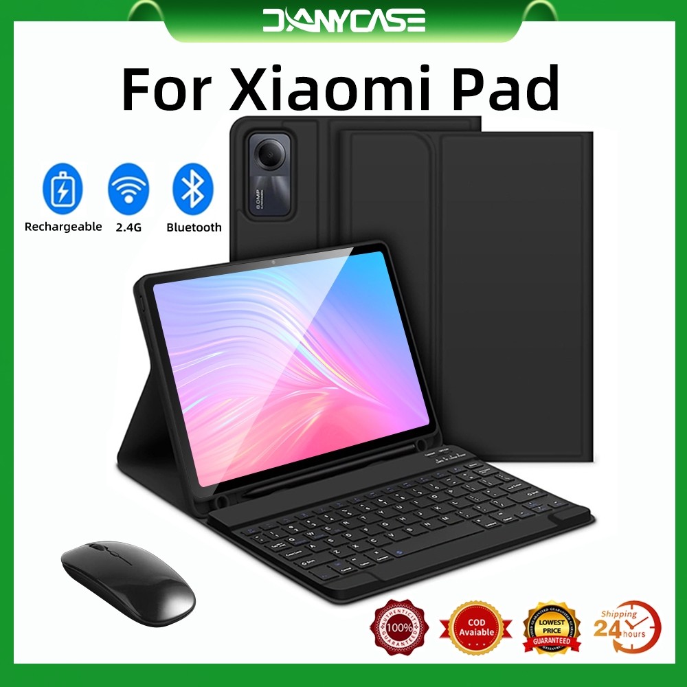 JURAGAN Keyboard Case for Xiaomi Pad 6 keyboard xiaomi pad 6 xiaomi pad 5 Tablet Cover Magnetic Blue
