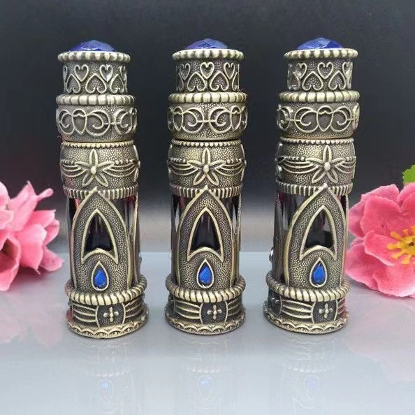 Botol Parfum Refillable Bahan Metal Gaya Arab Botol Parfum Refillable Metal Arab Style