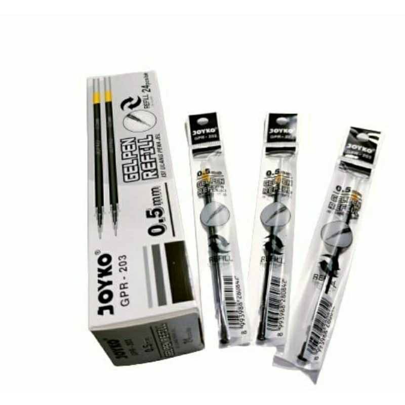 

ID SHOP ISI REFILL PULPEN GEL JOYKO GPR 203 - 24 PCS Lancip