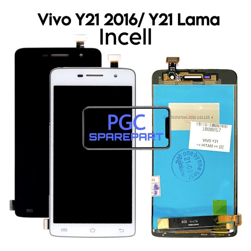 INCELL - LCD Touchscreen Fullset Vivo Y21 2016 / Y21 Lama =1