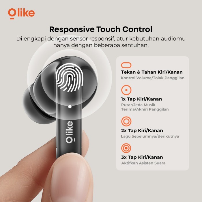 Olike T111NC ENC True Wireless Stereo Earphones