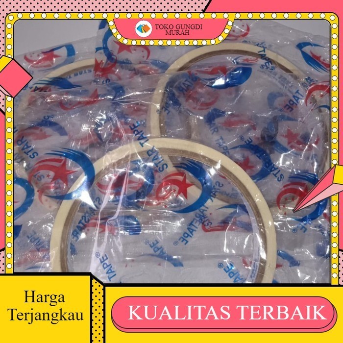 

Lakban Kertas / Masking Tape Kecil