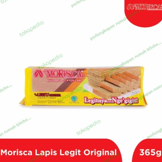 

New Item MORISCA KUE LAPIS LEGIT ORIGINAL 365G