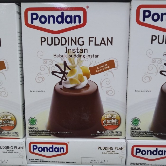 

New Item PONDAN PUDDING INSTAN COKELAT 180G