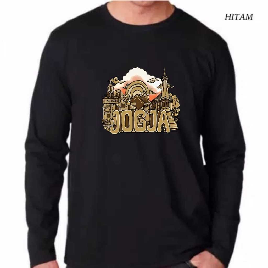 STTKIDS Kaos Atasan Cewek LENGAN PANJANG JOGJA BATIK/ DEWASA UK M L XL XXL