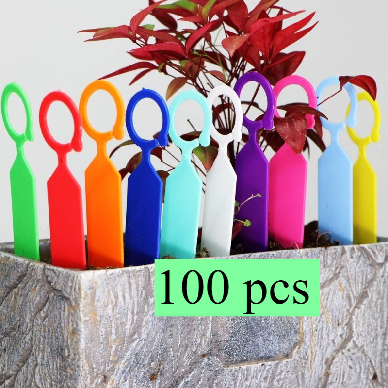 

Label Nama Tanaman Warna Cerah 100pcs Per Set Tahan Sinar UV & Cuaca Ekstrim [Bisa COD]