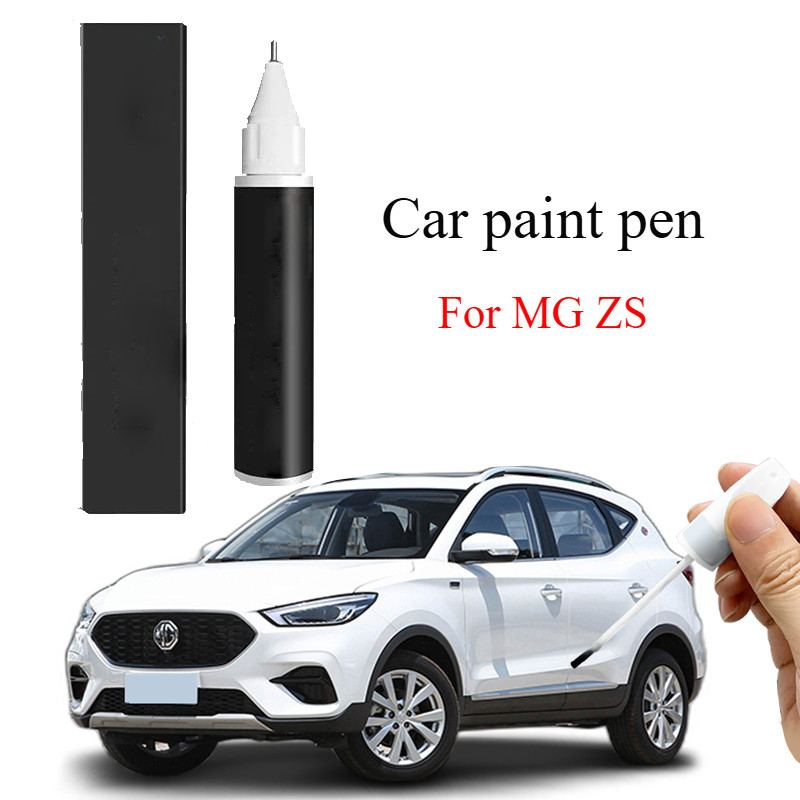 

For MG ZS paint pen Snow Mountain white Aurora blue MG ZS accessories Car paint Scratch repair artifact