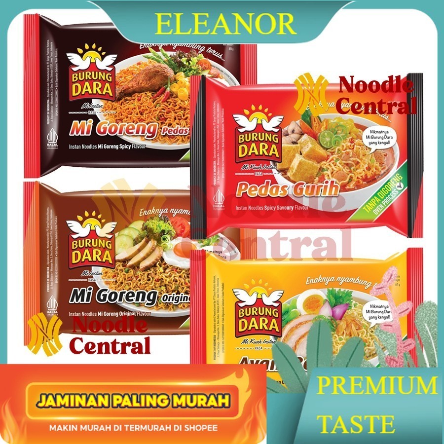 Burung Dara - Mie instan Goreng Kuah - ELEANOR