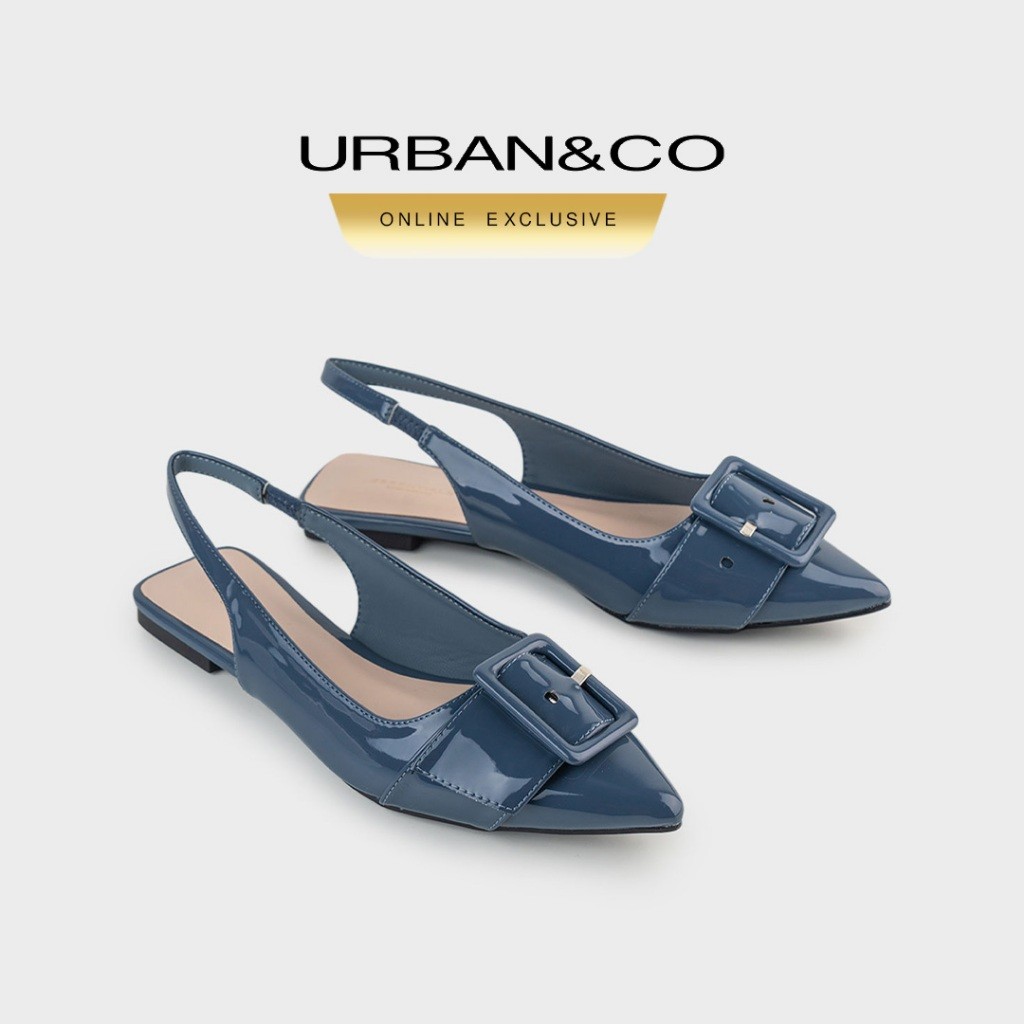 URBAN&CO Essentials Flat Shoes Wanita Sepatu Formal Perempuan - Fidelya
