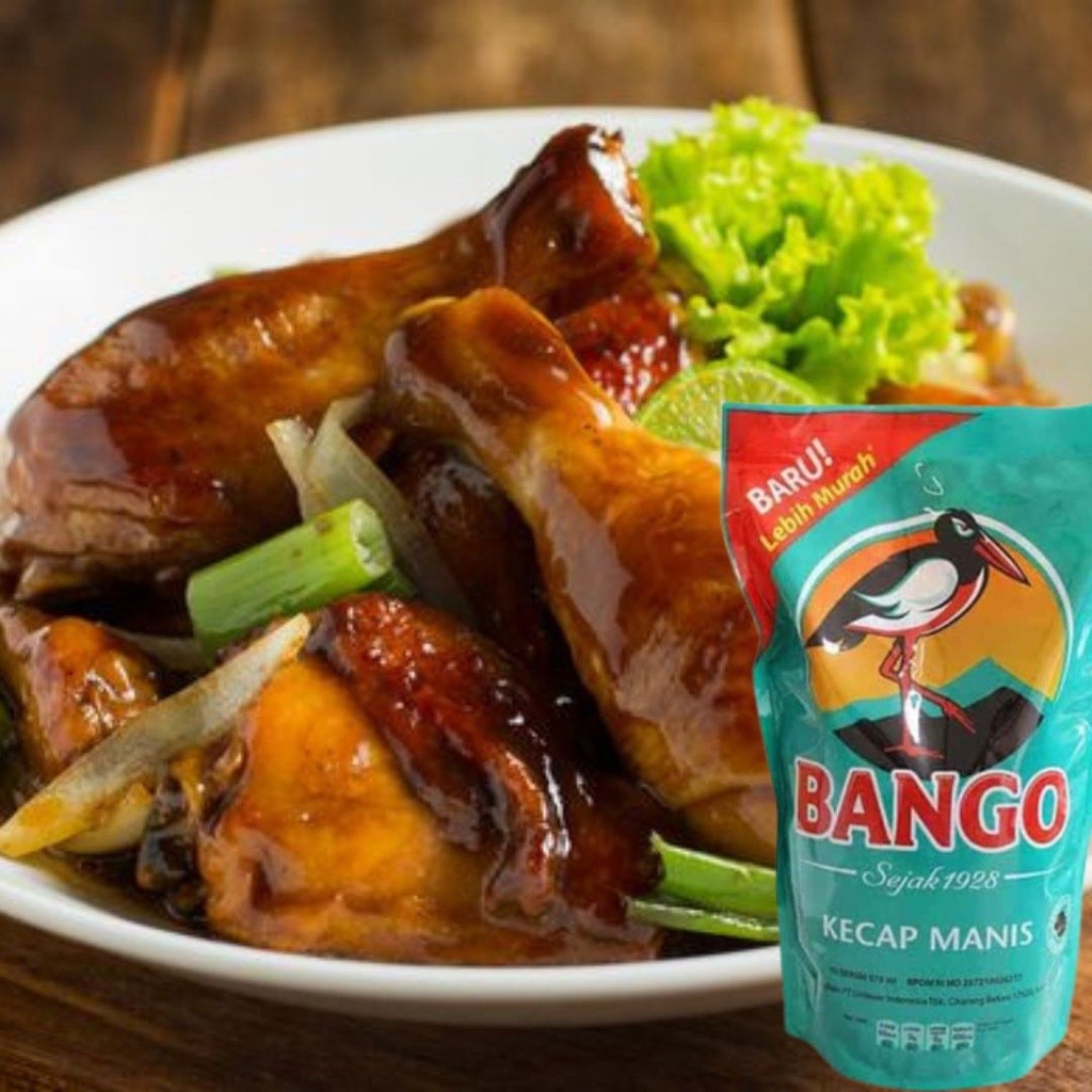 

kimoura shop-Kecap Manis Bango refil kemasan 735ml praktis murah grosir-undefined
