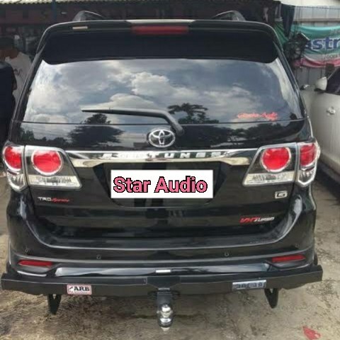 Towing belakang ARB Fortuner towing bar pengaman belakang